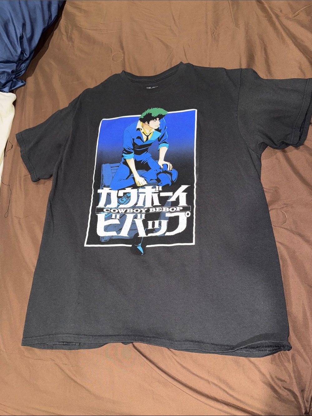 Cowboy Bebop Spike Spiegel Graphic Tee - Black